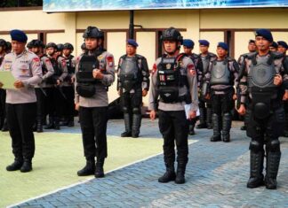 Jelang May Day 2026, Satbrimob Polda Sulsel Matangkan Kesiapan Pengamanan
