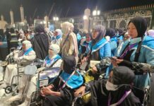 Kemenhaj Perkuat Tata Kelola Layanan Kursi Roda ke Jemaah kanwil sulsel