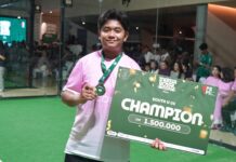 Yasika Raja Aditya Putra Yasir Machmud Champion di Inersia Padel Tournament