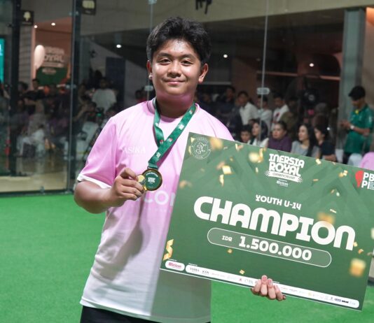Yasika Raja Aditya Putra Yasir Machmud Champion di Inersia Padel Tournament