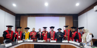 Promosi Doktor FEBIANUS HEATUBUN di STIE AMKOP Makassar, Bahas Kinerja Dosen PTS Papua dan Papua Barat