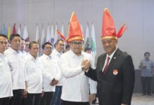 Setelah resmi dikukuhkan, Darmawansyah Muin bertekad bawa Sulsel tembus 10 besar di PON XXII 2028