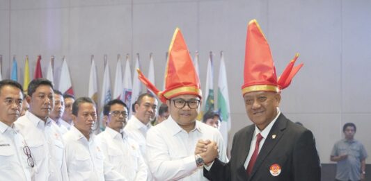 Setelah resmi dikukuhkan, Darmawansyah Muin bertekad bawa Sulsel tembus 10 besar di PON XXII 2028