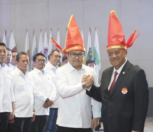 Setelah resmi dikukuhkan, Darmawansyah Muin bertekad bawa Sulsel tembus 10 besar di PON XXII 2028