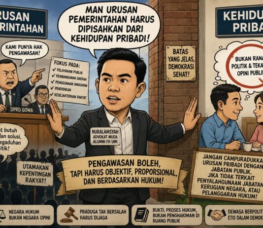 DPRD Gowa Diminta Objektif, Jangan Campuradukkan Isu Privat dan Pemerintahan