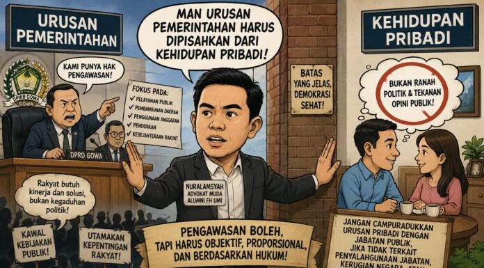DPRD Gowa Diminta Objektif, Jangan Campuradukkan Isu Privat dan Pemerintahan