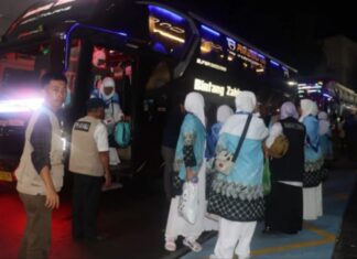 Setiba di Sudiang, Jemaah Haji Wajib Ikuti Rangkaian Penerimaan