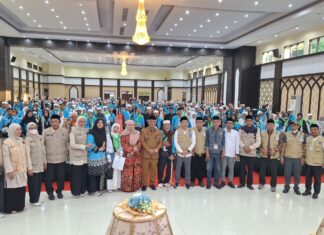 Wabup Wajo dan dr. Hj. Sitti Maryam Sambut Kloter 10 UPG, Asa Afif Puji Sinergi Pelayanan Haji
