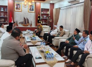 Dihadapan Kakanwil Kemenag, Kapolda Sulsel Siap Hadir dan Support Kesuksesan Tabliq Akbar dan Istigosah IPIM