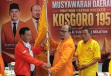 Terpilih Aklamasi, Haris Yasin Limpo Pimpin Kosgoro Sulsel untuk Periode Kedua
