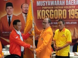 Terpilih Aklamasi, Haris Yasin Limpo Pimpin Kosgoro Sulsel untuk Periode Kedua