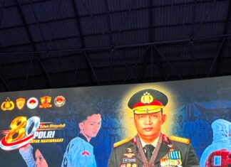 Dansat Brimob Sulsel Apresiasi Atlet Berprestasi, Bripda Tuanku dan Bharada Gibran Harumkan Nama Korps