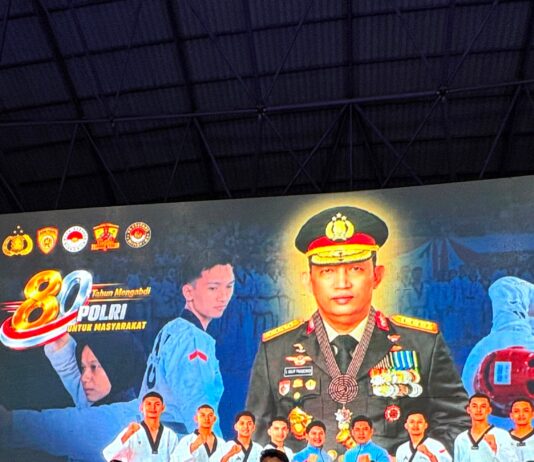 Dansat Brimob Sulsel Apresiasi Atlet Berprestasi, Bripda Tuanku dan Bharada Gibran Harumkan Nama Korps