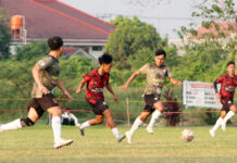 BERITA FOTO:Dokter Koboi FC Menang Telak 4-0 atas Aksara FC