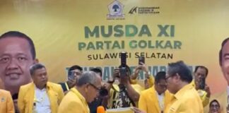 IAS Tunjukkan Kekuatan Dukungan Saat Pengembalian Formulir Ketua Golkar Sulsel