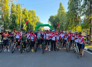 TNI-Polri dan Warga Satu Barisan, Fun Bike NBOD Jadi Ajang Perkuat Kebersamaan