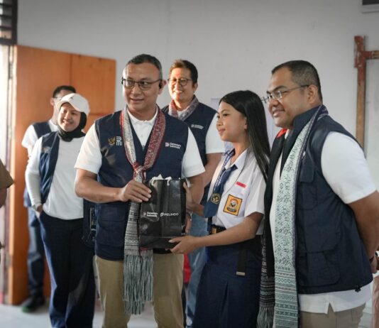 Pelindo Semai Harapan di Langowan melalui Relawan Bakti BUMN Batch IX