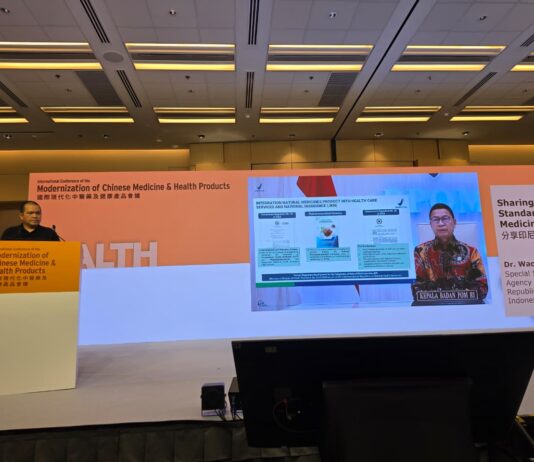 Taruna Ikrar Kepala BPOM RI Bicara di ICMCM 2026 Hong Kong, Dorong Herbal Indonesia Mendunia