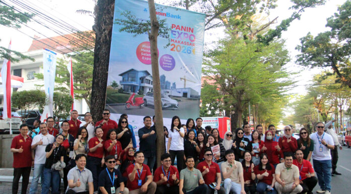 Panin Bank Tebar Bibit Pohon Jelang Panin Expo Makassar 2026