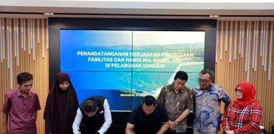 Teken Kerja Sama, Pelindo & IKM Perkuat Arus Nikel Kendari
