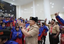Wali Kota Munafri Bekali Kontingen Pramuka Makassar Semangat Kepemimpinan Menuju Jambore Nasional