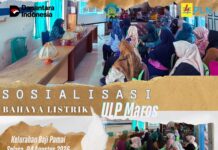 BERITA FOTO:Sosialisasi Bahaya Listrik dan Pengenalan Produk PLN Hadir di Kelurahan Baji Pamai