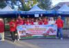Warga RT 001/RW 003 Semarakkan Gerak Jalan Sehat HUT RI ke-81