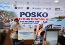 Pelindo–Pelni Kirim Bantuan untuk Korban Gempa NTT