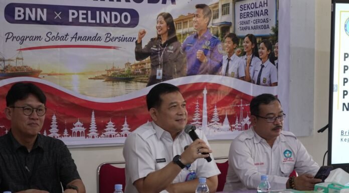 Pelindo Regional 4 Gandeng BNN Edukasi Antinarkoba di Kalangan Pelajar