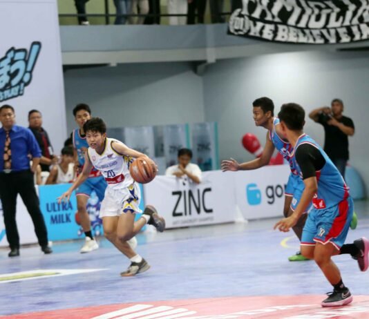 BERITA FOTO:SMAN 1 Gowa Tundukkan Stella Gracia 20-14
