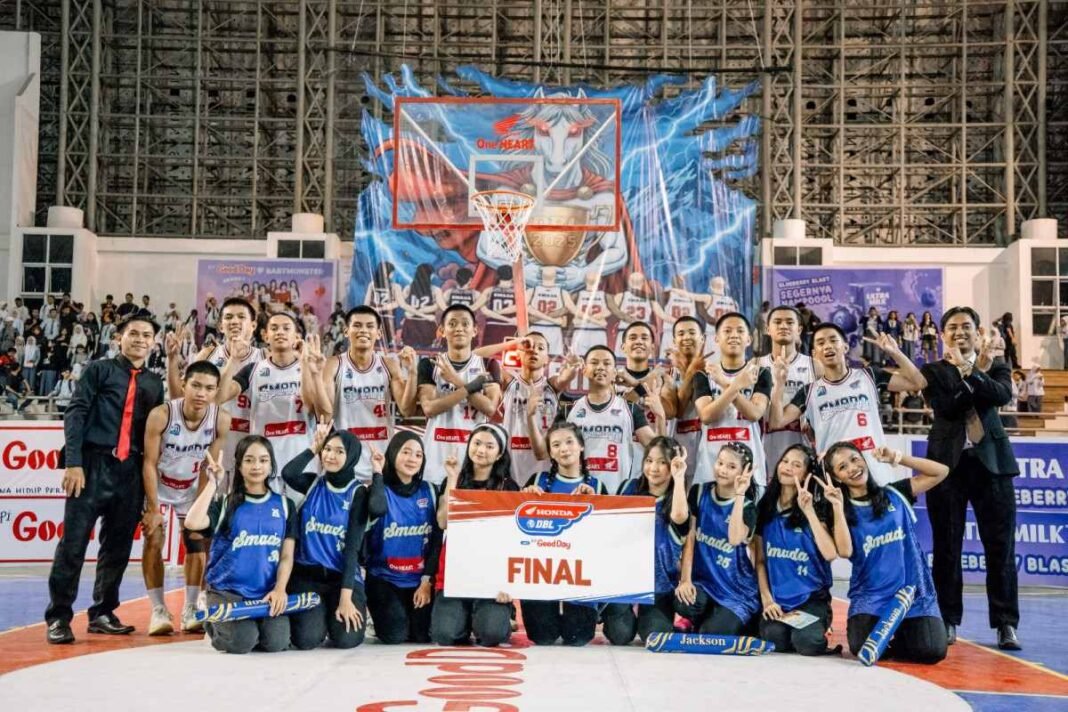 Potret SMAN 2 Makassar usai berhasil mengamankan tiket final DBL South Sulawesi musim lalu