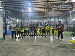 Padel REI Sulsel Memanas, Total Hadiah Rp15 Juta Diperebutkan