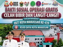 Kolaborasi RSUD Daya–RSGM Unhas, Warga Bisa Akses Operasi Celah Bibir Gratis