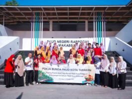 Perkuat PAUD Ramah Anak, Bunda PAUD Tarakan Studi Tiru ke Makassar